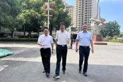衡阳市副市长谢宏一行莅临衡阳开放大学调研指导工作